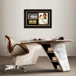 RARE-T Scarface Tony Montana With Cigar Movie Photo & VHS Limited Signature Edition Studio Licensed Custom Frame Limited Edition Frames