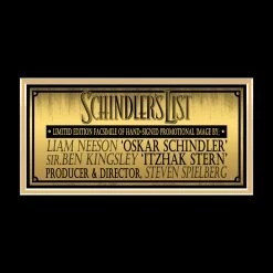 RARE-T Limited Edition Frames Schindler's List Photo & VHS Limited Signature Edition Studio Licensed Custom Frame 18 RARE-T Limited Edition Frames Schindler's List Photo & VHS Limited Signature Edition Studio Licensed Custom Frame