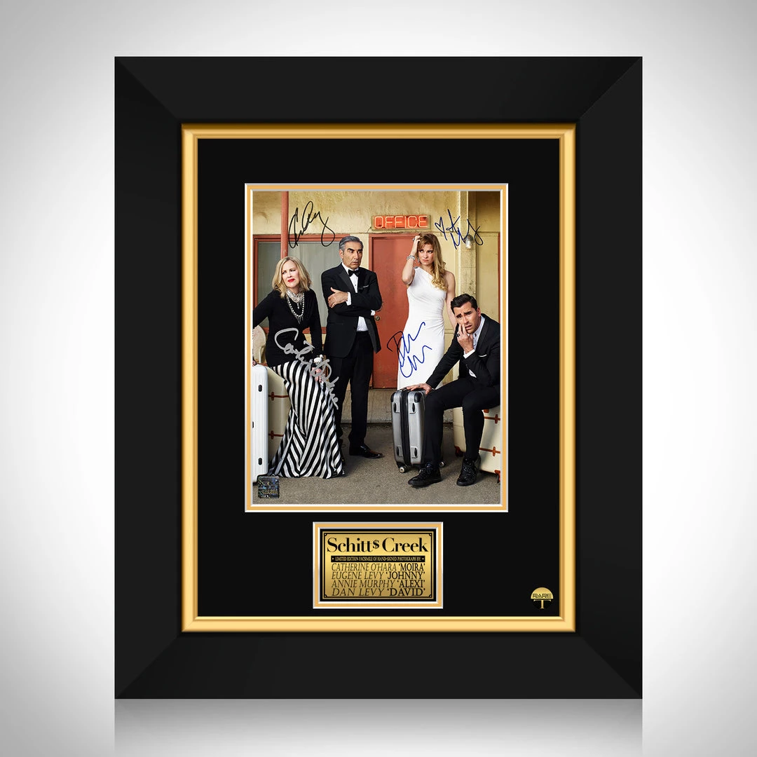 RARE-T Limited Edition Frames Schitt's Creek Cast Photo Limited Signature Edition Studio Licensed Custom Frame 1 RARE-T Limited Edition Frames Schitt's Creek Cast Photo Limited Signature Edition Studio Licensed Custom Frame