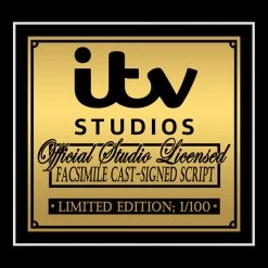 RARE-T Schitt's Creek Transcript Limited Signature Edition Studio Licensed Custom Frame