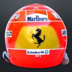 APW Michael Schumacher- Hand-Signed 2004 Ferrari F1 Full Size Helmet Custom Museum Display
