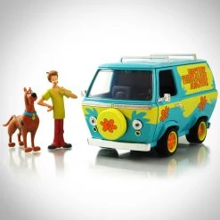 Toy Wonders Ready To Ship! 48 Hour Shipping! Mystery Machine With Shaggy & Scooby-Doo Die-Cast Limited Edition Custom Display