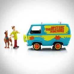 Toy Wonders Ready To Ship! 48 Hour Shipping! Mystery Machine With Shaggy & Scooby-Doo Die-Cast Limited Edition Custom Display