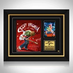 RARE-T Scott Pilgrim Vs The World Script Limited Signature Edition Studio Licensed Custom Frame