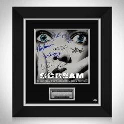 RARE-T Scream - Soundtrack LP Cover Limited Signature Edition Studio Licensed Custom Frame Limited Edition Frames