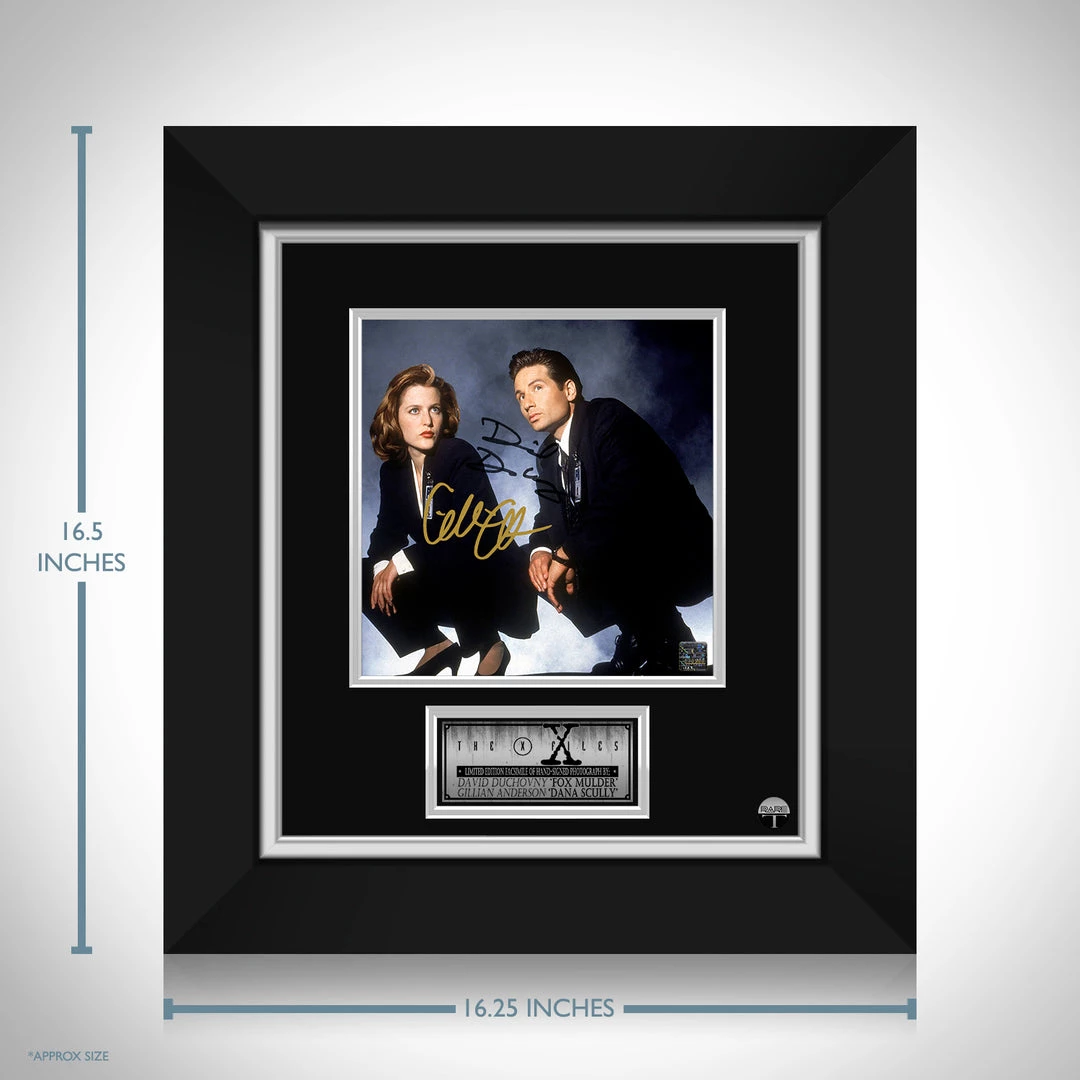 RARE-T X-FIles - Scully & Mulder Limited Signature Edition Studio Licensed Photo Custom Frame 3 RARE-T X-FIles - Scully & Mulder Limited Signature Edition Studio Licensed Photo Custom Frame