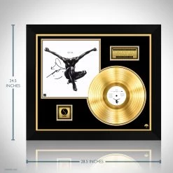 RARE-T Seal (1994) - II Gold LP Limited Signature Edition Studio Licensed Custom Frame