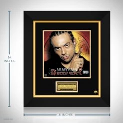 RARE-T Sean Paul - Dutty Rock LP Cover Limited Signature Edition Studio Licensed Custom Frame