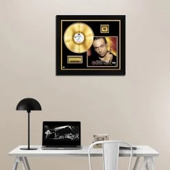 RARE-T Limited Edition Frames Sean Paul Dutty Rock Gold LP Limited Signature Edition Studio Licensed Custom Frame