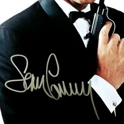 RARE-T Sean Connery James Bond Memorial Photo Limited Signature Edition Studio Licensed Custom Frame