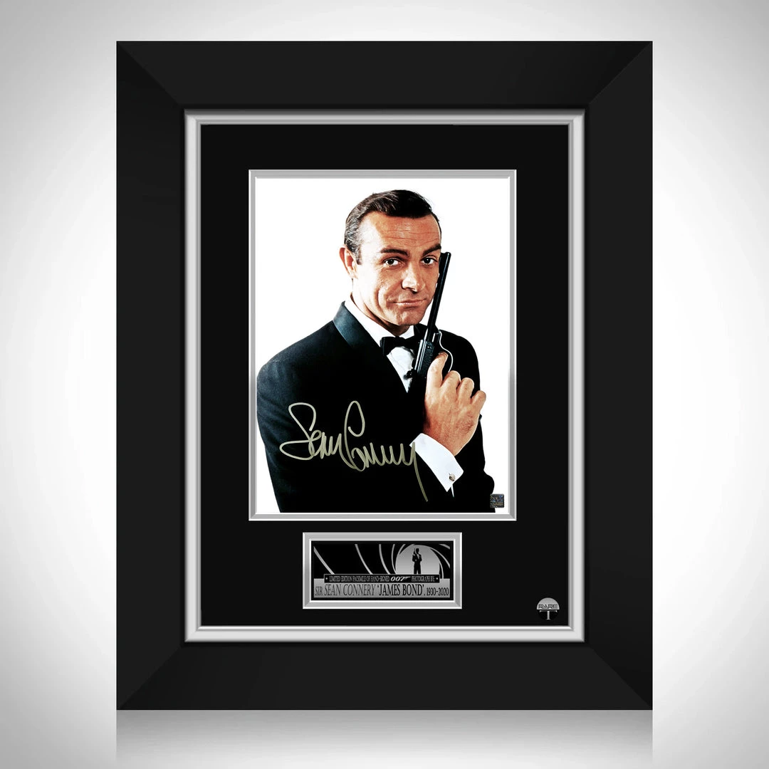 RARE-T Sean Connery James Bond Memorial Photo Limited Signature Edition Studio Licensed Custom Frame 1 RARE-T Sean Connery James Bond Memorial Photo Limited Signature Edition Studio Licensed Custom Frame