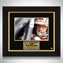 RARE-T Sébastien Loeb Photo Limited Signature Edition Studio Licensed Custom Frame Sports Memorabilia