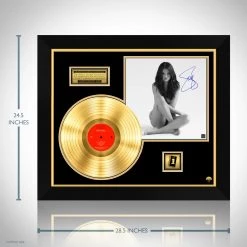 RARE-T Selena Gomez Revival Gold LP Limited Signature Edition Studio Licensed Custom Frame Limited Edition Frames