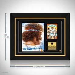 RARE-T Semi-Pro Script Limited Signature Edition Studio Licensed Custom Frame Sports Memorabilia