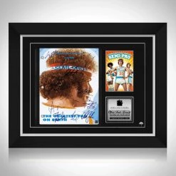 RARE-T Semi-Pro Script Limited Signature Edition Studio Licensed Custom Frame Sports Memorabilia