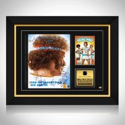 RARE-T Semi-Pro Script Limited Signature Edition Studio Licensed Custom Frame Sports Memorabilia