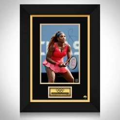 RARE-T Sports Memorabilia Serena Williams Photo Limited Signature Edition Studio Licensed Custom Frame