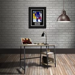 RARE-T New York Rangers - Sergei Zubov Photo Limited Signature Edition Studio Licensed Custom Frame Sports Memorabilia