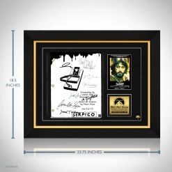 RARE-T Limited Edition Frames Serpico Script Limited Signature Edition Studio Licensed Custom Frame