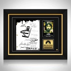 RARE-T Limited Edition Frames Serpico Script Limited Signature Edition Studio Licensed Custom Frame