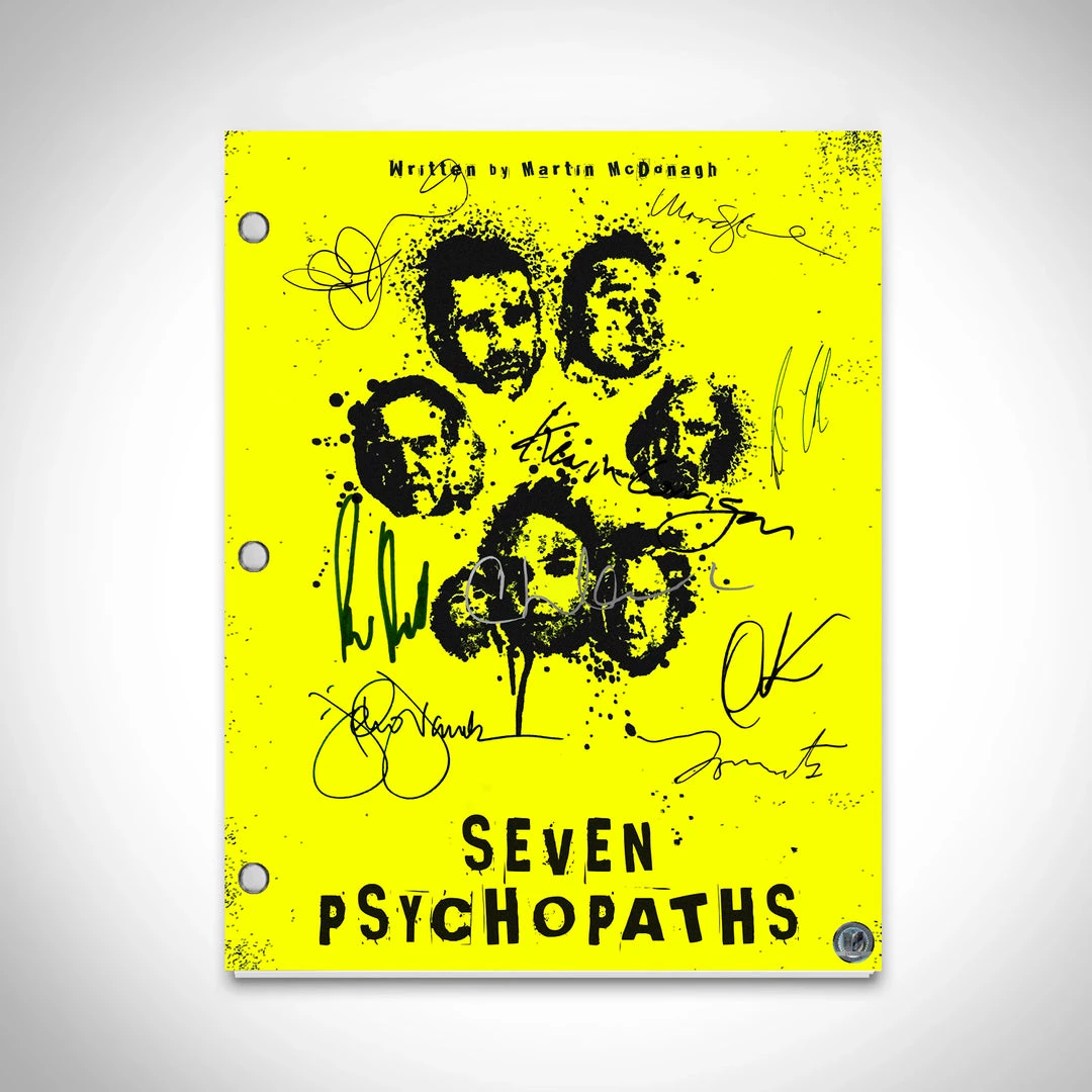 RARE-T Seven Psychopaths Script Limited Signature Edition Studio Licensed Custom Frame 4 RARE-T Seven Psychopaths Script Limited Signature Edition Studio Licensed Custom Frame