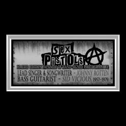 RARE-T Limited Edition Frames Sex Pistols Limited Signature Edition Studio Licensed Photo Custom Frame 13 RARE-T Limited Edition Frames Sex Pistols Limited Signature Edition Studio Licensed Photo Custom Frame