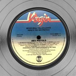 RARE-T Limited Edition Frames Sex Pistols - Never Mind The Bollocks Platinum LP Limited Signature Edition Studio Licensed Custom Frame 14 RARE-T Limited Edition Frames Sex Pistols - Never Mind The Bollocks Platinum LP Limited Signature Edition Studio Licensed Custom Frame