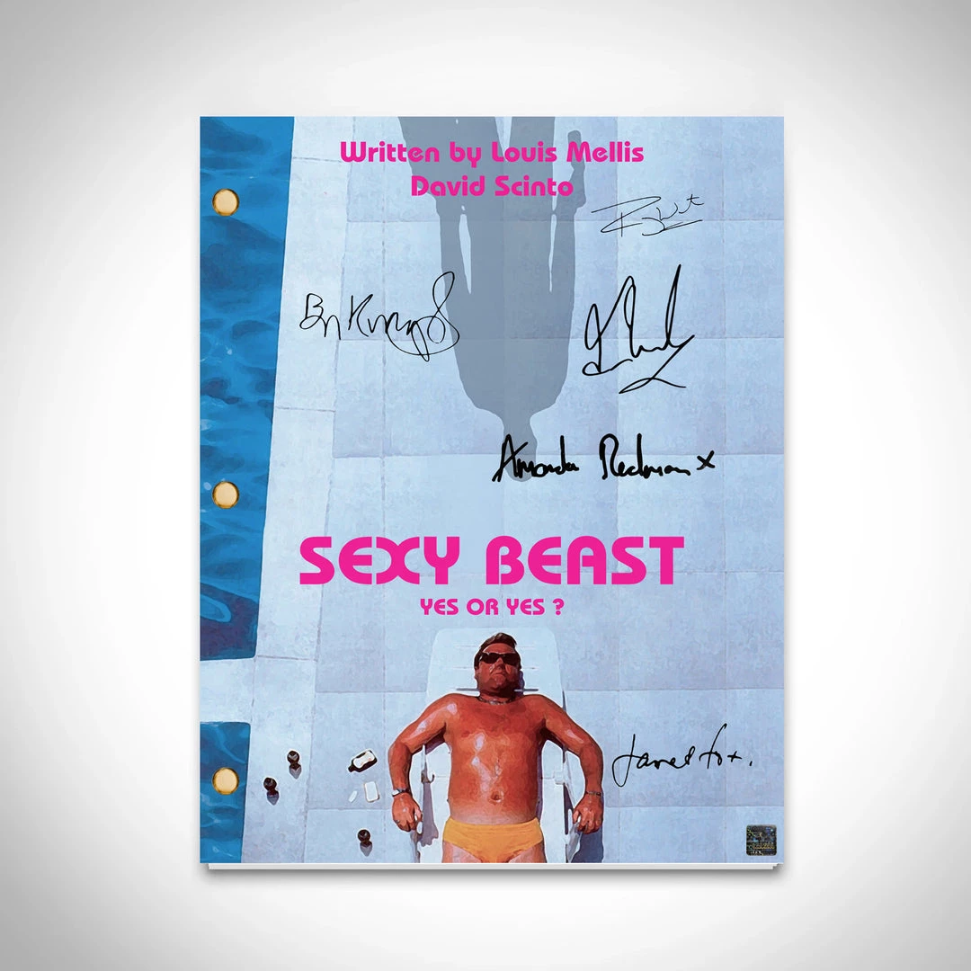 RARE-T Limited Edition Frames Sexy Beast Script Limited Signature Edition Studio Licensed Custom Frame 4 RARE-T Limited Edition Frames Sexy Beast Script Limited Signature Edition Studio Licensed Custom Frame