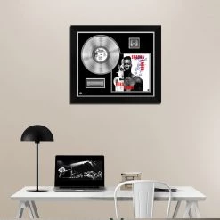 RARE-T Shabba Ranks - X-tra Naked Platinum LP Limited Signature Edition Studio Licensed Custom Frame Limited Edition Frames