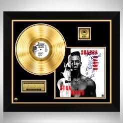 RARE-T Shabba Ranks - X-tra Naked Gold LP Limited Signature Edition Studio Licensed Custom Frame