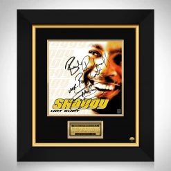 RARE-T Shaggy - Hot Shot LP Cover Limited Signature Edition Studio Licensed Custom Frame