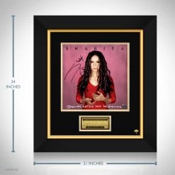 RARE-T Shakira - Dónde Están Los Ladrones? LP Cover Limited Signature Edition Studio Licensed Custom Frame