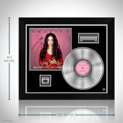 RARE-T Shakira - Dónde Están Los Ladrones? Platinum LP Limited Signature Edition Studio Licensed Custom Frame Limited Edition Frames