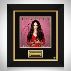RARE-T Shakira - Dónde Están Los Ladrones? LP Cover Limited Signature Edition Studio Licensed Custom Frame
