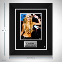 RARE-T Shakira At VMA 2001 Photo Limited Signature Edition Studio Licensed Custom Frame Limited Edition Frames