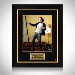 PPC Signed Memorabilia Shameless - Beckett Certified Hand-Signed Photo By William H. Macy Custom Frame