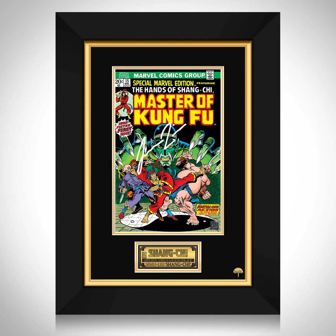 RARE-T Limited Edition Frames The Hands Of Shang-Chi, Master Of Kung Fu #15 Limited Signature Edition Comic Book Cover Art Custom Frame 1 RARE-T Limited Edition Frames The Hands Of Shang-Chi, Master Of Kung Fu #15 Limited Signature Edition Comic Book Cover Art Custom Frame
