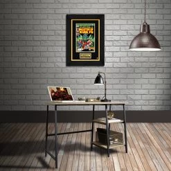 RARE-T Limited Edition Frames The Hands Of Shang-Chi, Master Of Kung Fu #15 Limited Signature Edition Comic Book Cover Art Custom Frame