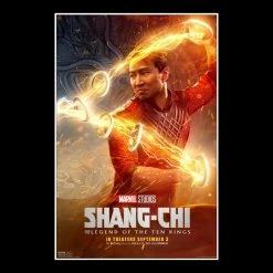 RARE-T Limited Edition Frames Shang-Chi And The Legend Of The Ten Rings Transcript Limited Signature Edition Studio Licensed Custom Frame