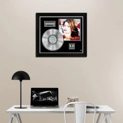 RARE-T Shania Twain - Come On Over Platinum LP Limited Signature Edition Studio Licensed Custom Frame