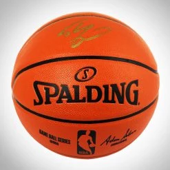 PPC Shaq - Los Angeles Lakers - Beckett Witnessed Certified Hand-Signed Basketball By Shaquille O'neal Custom Museum Display