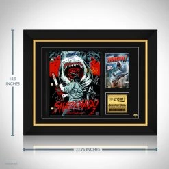 RARE-T Limited Edition Frames Sharknado 2 : The Second One Script Limited Signature Edition Studio Licensed Custom Frame