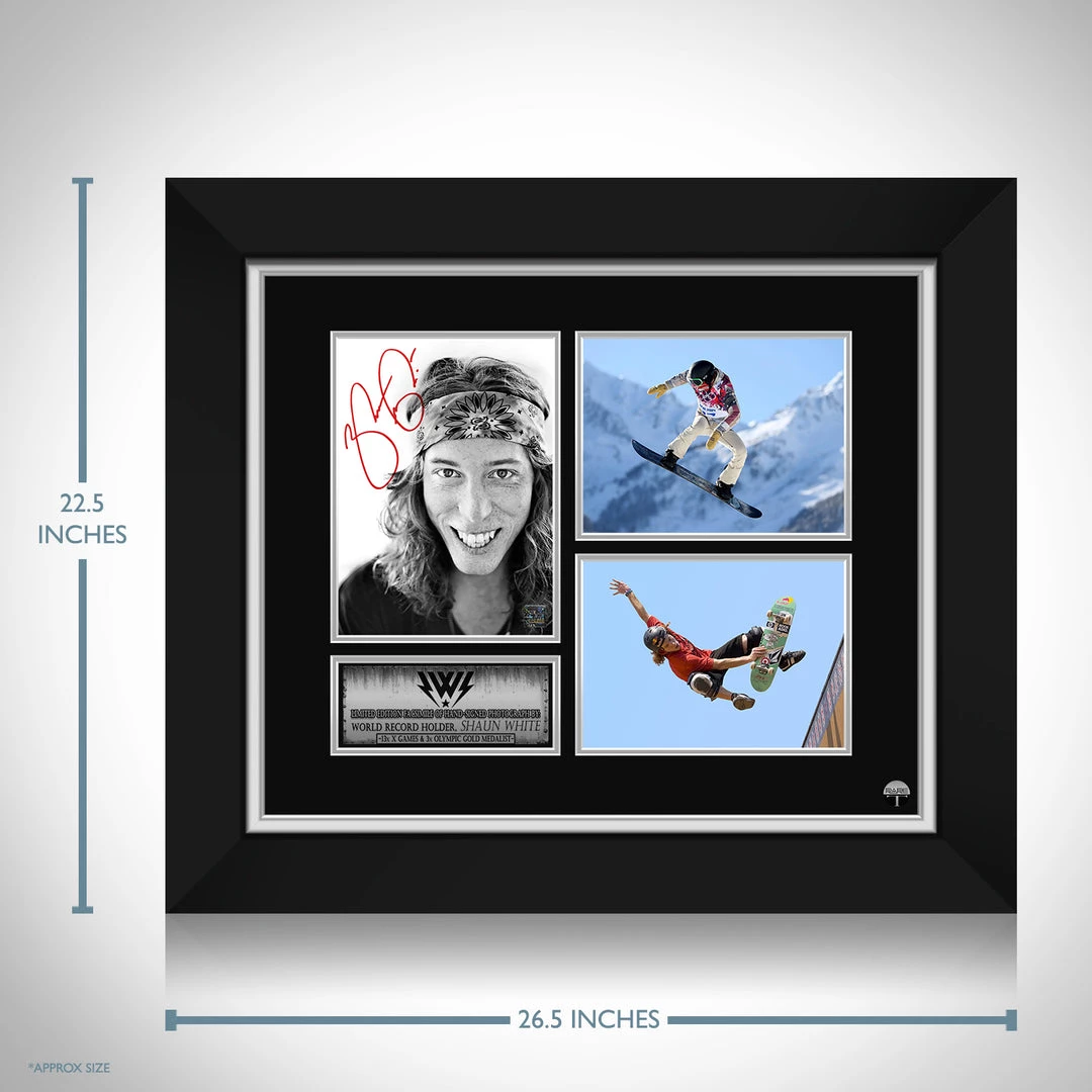 RARE-T Sports Memorabilia Shaun White Photo Limited Signature Edition Licensed Custom Frame 3 RARE-T Sports Memorabilia Shaun White Photo Limited Signature Edition Licensed Custom Frame