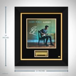 RARE-T Limited Edition Frames Shawn Mendes - Illuminate LP Cover Limited Signature Edition Studio Licensed Custom Frame