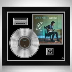RARE-T Shawn Mendes - Illuminate Platinum LP Limited Signature Edition Studio Licensed Custom Frame Limited Edition Frames