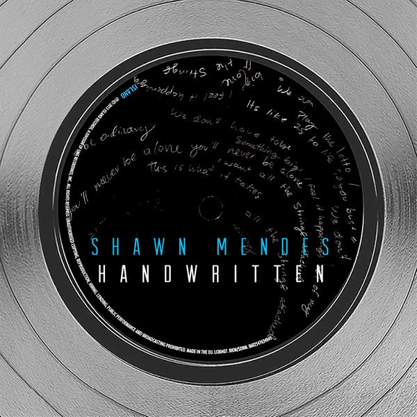 RARE-T Limited Edition Frames Shawn Mendes - Handwritten Platinum LP Limited Signature Edition Studio Licensed Custom Frame 5 RARE-T Limited Edition Frames Shawn Mendes - Handwritten Platinum LP Limited Signature Edition Studio Licensed Custom Frame