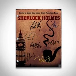 RARE-T Limited Edition Frames Sherlock Holmes 2009 Script Limited Signature Edition Studio Licensed Custom Frame