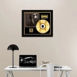 RARE-T Sheryl Crow - Selt-titled Gold LP Limited Signature Edition Studio Licensed Custom Frame