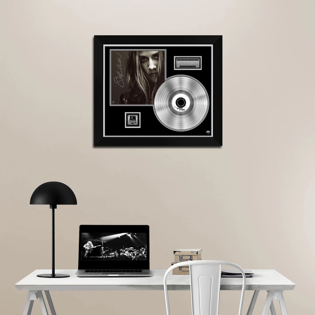 RARE-T Sheryl Crow - Selt-titled Platinum LP Limited Signature Edition Studio Licensed Custom Frame Limited Edition Frames 2 RARE-T Sheryl Crow - Selt-titled Platinum LP Limited Signature Edition Studio Licensed Custom Frame Limited Edition Frames