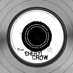 RARE-T Sheryl Crow - Selt-titled Platinum LP Limited Signature Edition Studio Licensed Custom Frame Limited Edition Frames 14 RARE-T Sheryl Crow - Selt-titled Platinum LP Limited Signature Edition Studio Licensed Custom Frame Limited Edition Frames